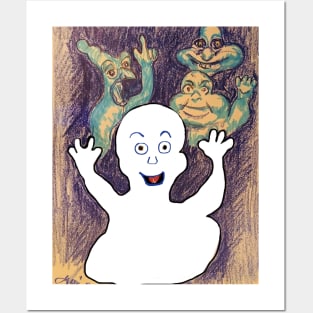 Casper The Friendly Ghost Posters and Art